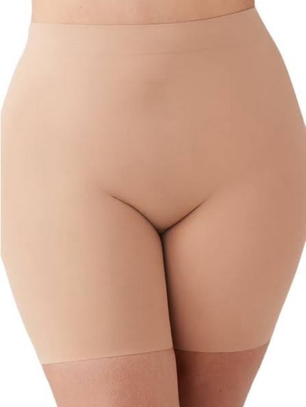 SPANX High-Waist Nude Shaping Shorts